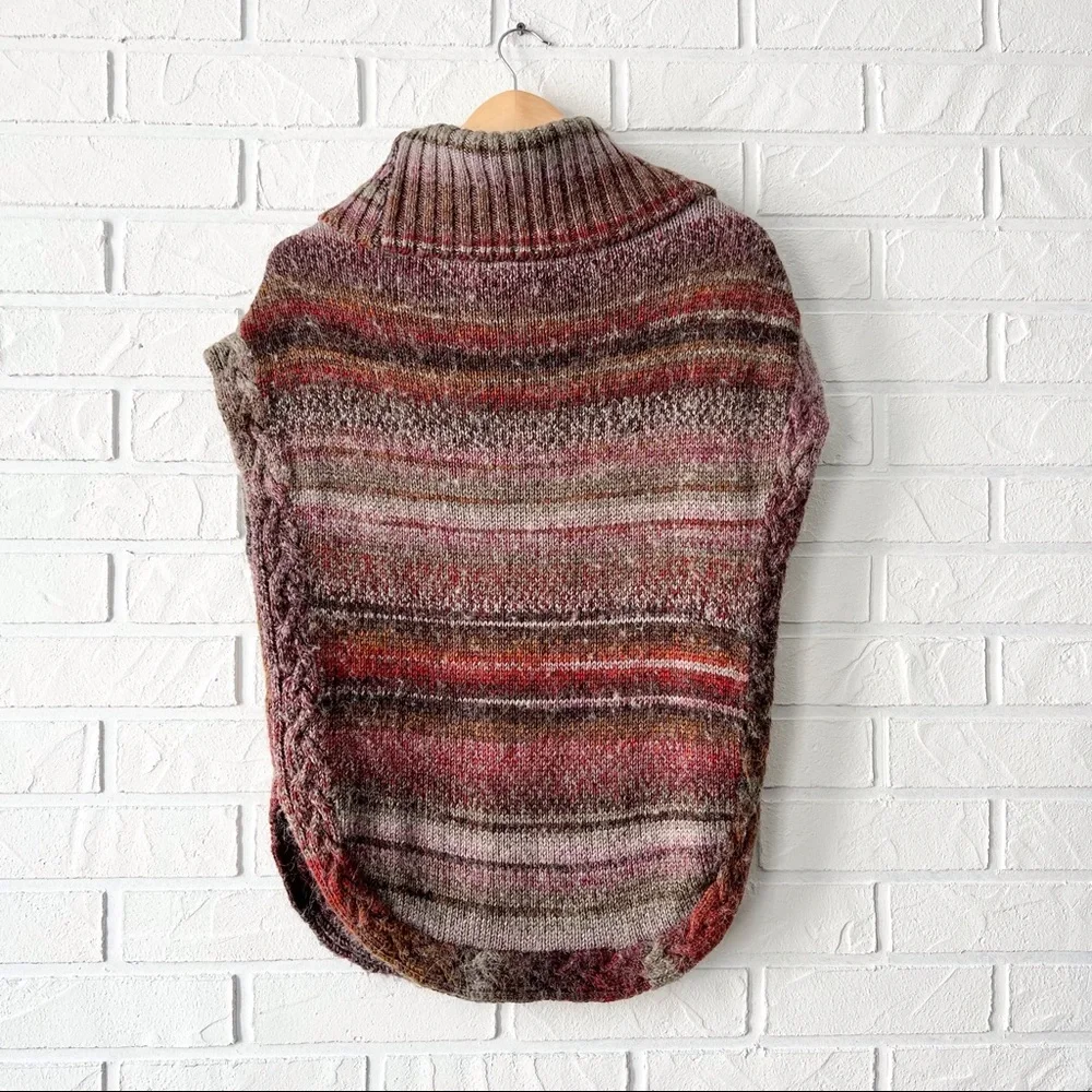 Royal Robbins multicolour knit funnel neck short sleeve tunic sweater XS - Picture 4 of 14